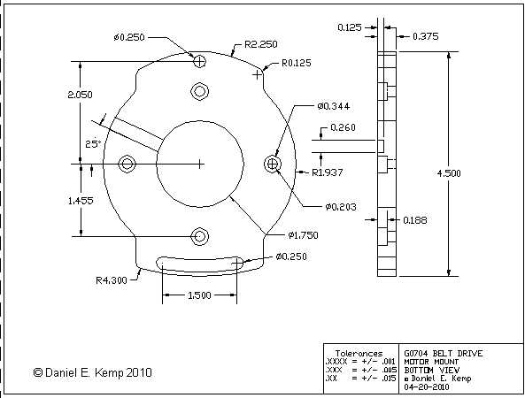 Index of cnc belt drive